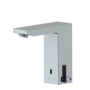 Quadrat 1000 DM Бесконтактные смеситель для раковины - Deck Mounted Bathroom Faucet - Touch Free deck mounted Faucet Touch-free deck-mounted electronic faucet with mixer for adjusting water temperature Quadart 1000DM