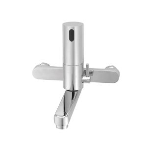 Washfree 1000 Бесконтактный настенный смеситель  - Wall Mounted Bathroom Faucet - Touch-free wall-mounted electronic faucet - Washfree 1000