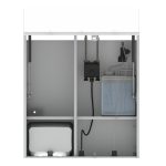 SWAR 700 дозатор мыла воды воздуха за зеркалом - SWAR 700 - behind the mirror soap water air