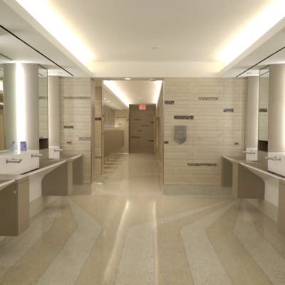 Stern Case Study - Airport bathroom Touch Free Lavatory Faucets | Automatic Sensor Faucets | Electronic Tap | Wall Mounted Faucet | Bathroom Hands Free Faucets | Touchless Deck Mounted Faucet
